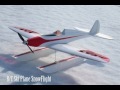 ラジコン飛行機 雪上飛行 - RC Ski Plane Snow Flight